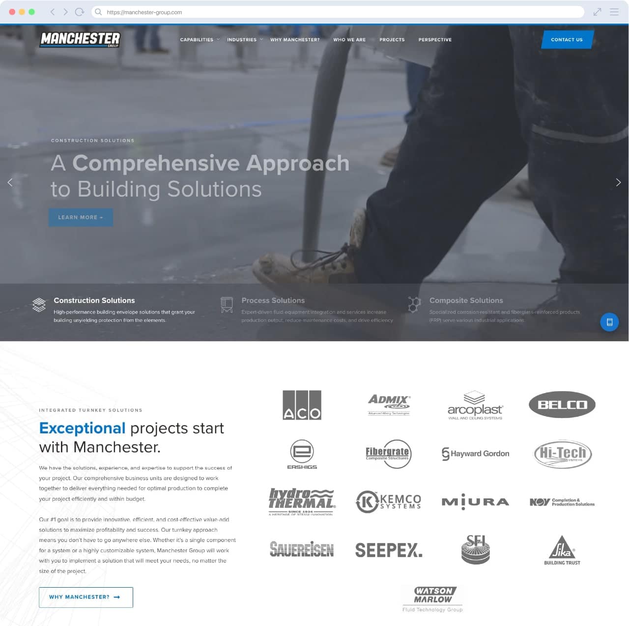 Manchester Group Website